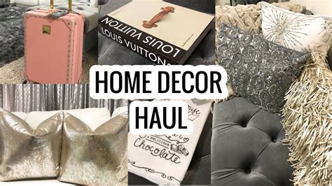 Find furniture, rugs, décor, and more. Home Decor Haul 2017 | HomeGoods, Marshalls, T.J.MAXX Haul ...