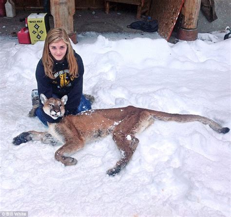 11 Year Old Girl Kills Cougar That Was Stalking Her Brother Opposing