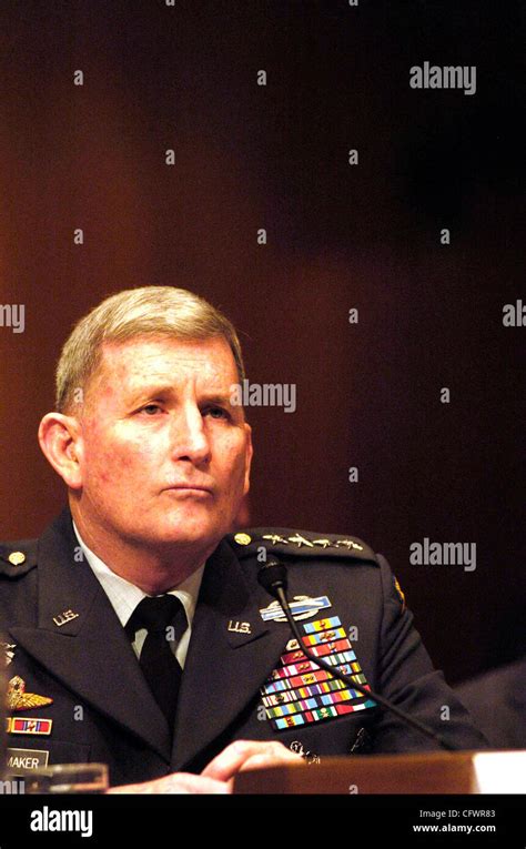 March 3 2007 Washington Dc Gen Pete Schoomaker Us Army Chief