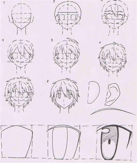 Basic Anime Drawing Tutorial Anime Tutorial Bodewasude