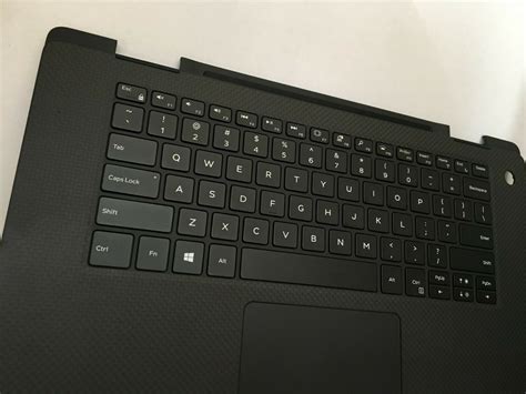 Genuine Dell Xps 15 9575 Laptop Palmrest Touchpad Us Backlit Keyboard