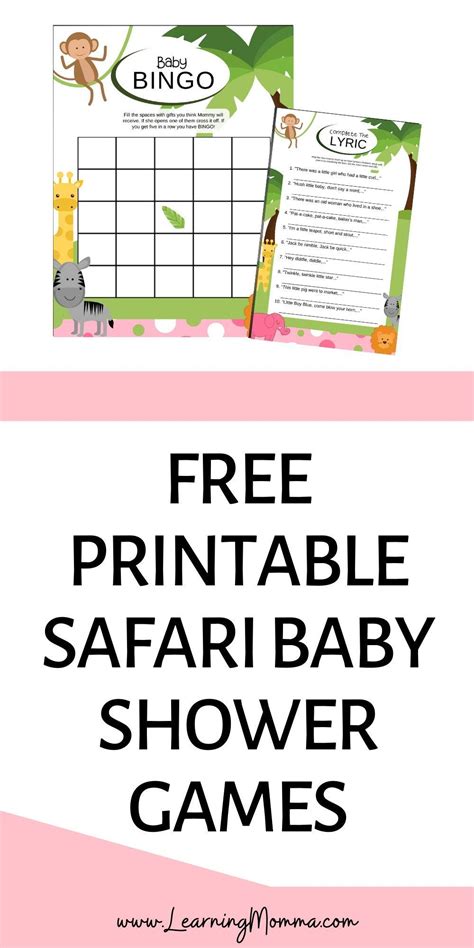 Foxes, deers, and squirrels, can you guess the baby shower theme? Free Printable Baby Shower Games With Answer Key - Baby ...