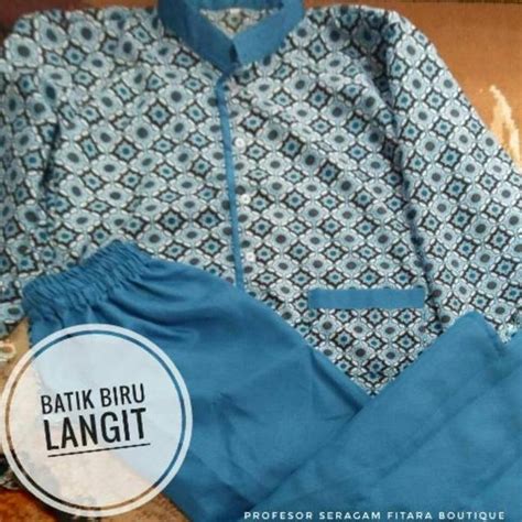Baju batik adalah baju khas. Warna Baju Seragam Untuk Tpa : Seragam Batik Tpa ...