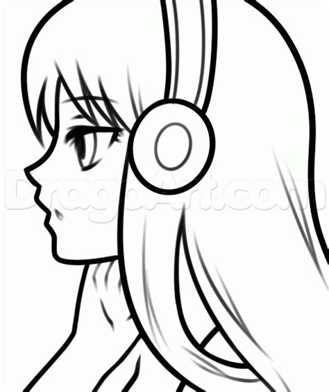 Easy Anime Sketches At Explore Collection Of Easy