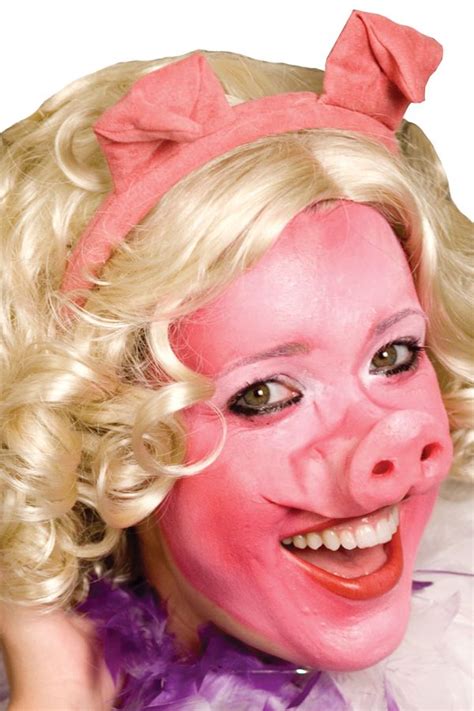 Pig Nose Woochie Professional Latex Pig Piglet Piggy Hog Animal Costume