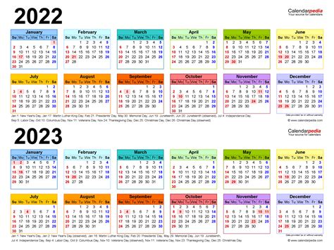 Free Printable 2021 And 2022 And 2023 Calendar Word Pdf All In One Photos