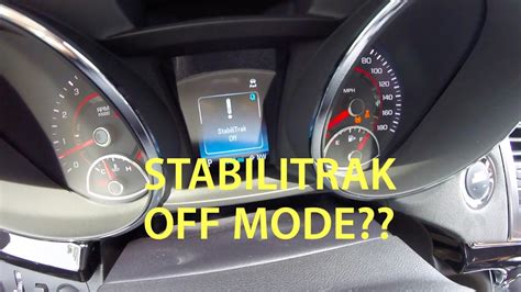 It becomes active when the engine torque and throttle input do not match with the surface you are driving. Chevrolet SS | Secret Stabilitrak OFF Mode? (Traction ...