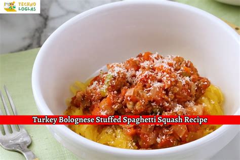 Turkey Bolognese Stuffed Spaghetti Squash Recipe