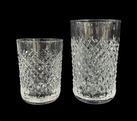 Waterford Crystal “alana” Pattern Tumblers