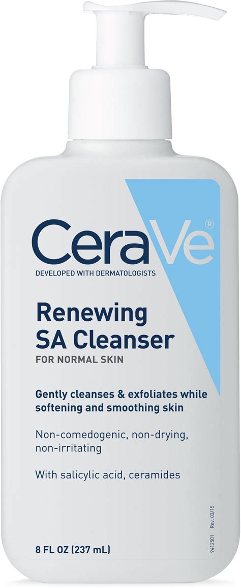 This spring, cerave has launched a new cleanser, renewing sa cleanser. 2 Pack - CeraVe Renewing SA Cleanser 8 oz - Walmart.com ...