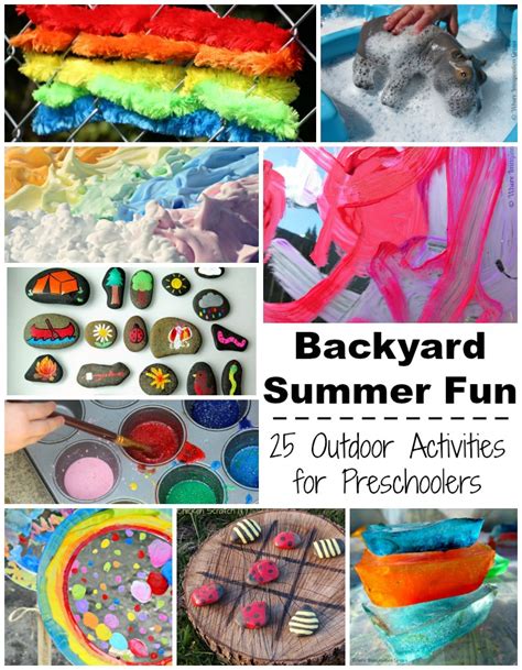 Summer Camp At Home 25 Fun Backyard Kids Activities Where