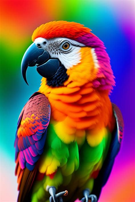 Beautiful Multicolor Parrot In 2023 Beautiful Birds Wild Animal