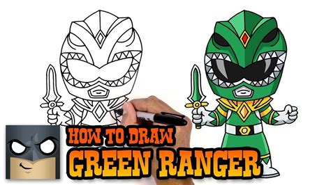 How To Draw Power Rangers Step By Step At Drawing Tutorials