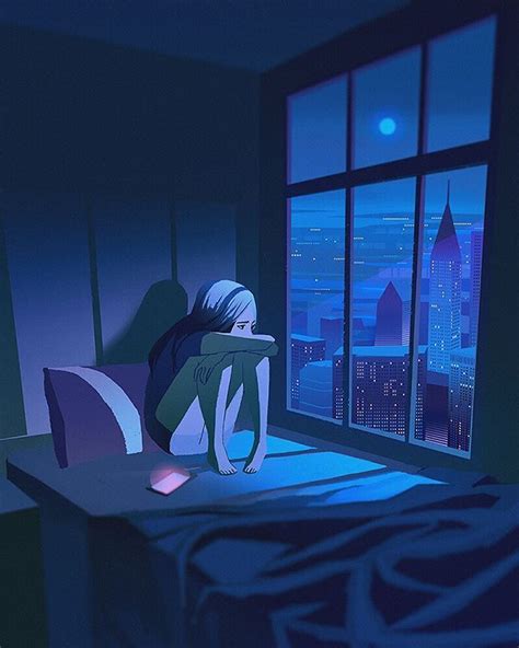 19 Lonely Aesthetic Anime Wallpapers Images ~ Wallpaper Aesthetic