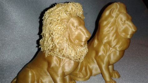 Mane Of The Hairy Lion Is The Pride Of 3d Printing All3dp