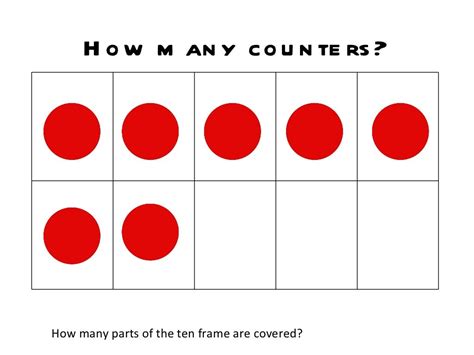 Counters In The Ten Frame 001