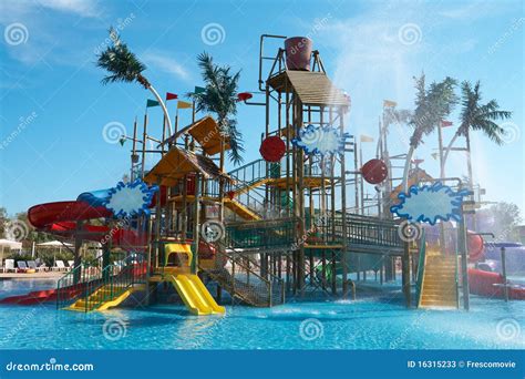 Aquapark Stock Image Image Of Aqua Aquapark Resort 16315233