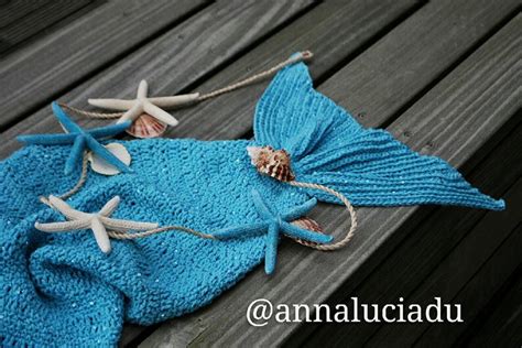 Crochet Mermaid Blanket Mermaid Cocooncrochet Mermaid Tail Etsy