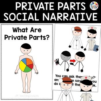 Social Story What Are Private Parts By Teaching Autism Tpt