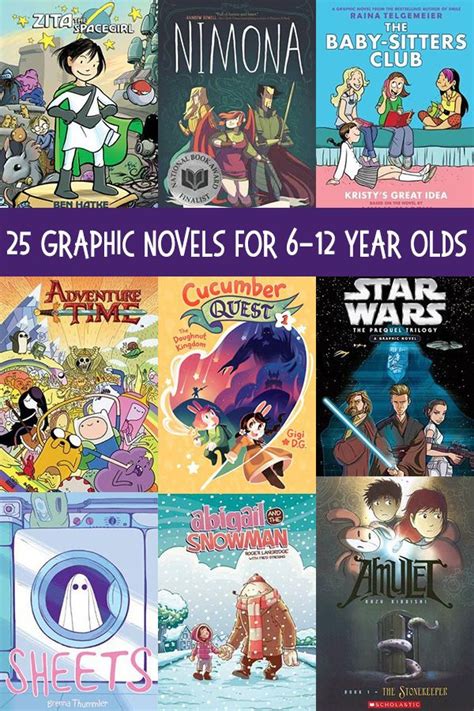 25 Best Graphic Novels For Kids Aged 6 To 12 Year Olds Graphic Novel