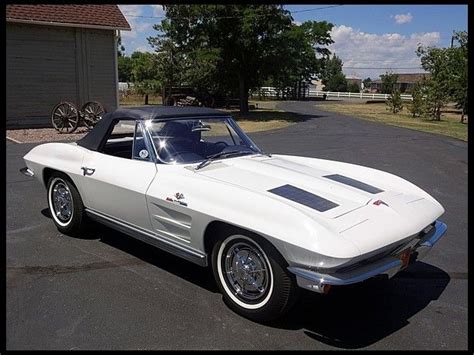 1963 Chevrolet Corvette Convertible 327360 Hp 4 Speed For Sale By