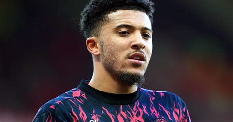 jadon sancho has been training individually in world cup break