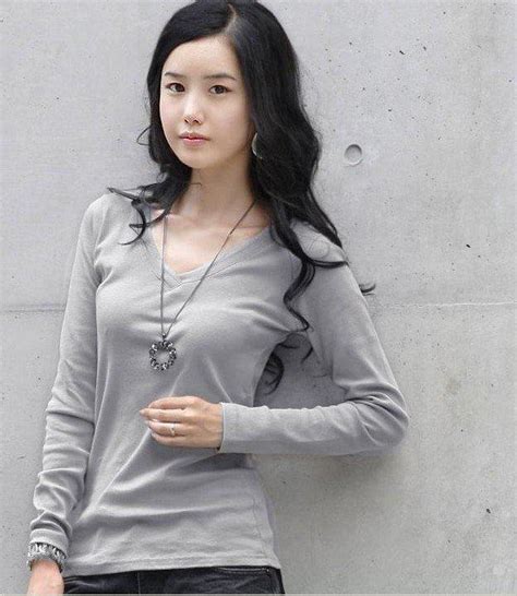 New Korean Ladieswomengirls Fashion Long Sleeve T Shirt