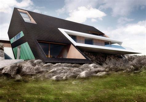 Unique Architecture Concept Edge House By Mobius Architects Amazing