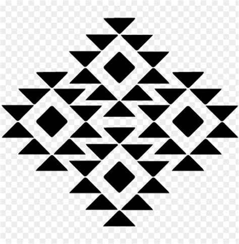Tribal Geometric Pattern Triangles Triangle Freetoedit Aztec Design