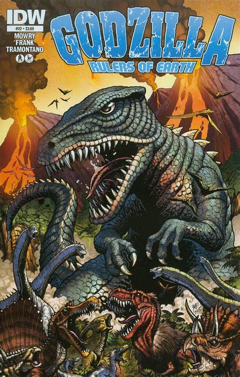 Godzilla Rulers Of The Earth 22 Cover A Regular Matt Frank Cover