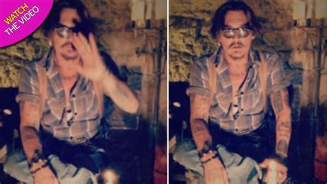 johnny depp s rarely seen lookalike son jack spotted with model beau camille jansen mirror online