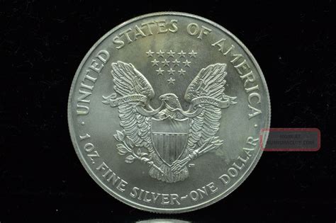 1999 American Eagle Silver Dollar 1 Troy Oz 999 Fine Silver Low