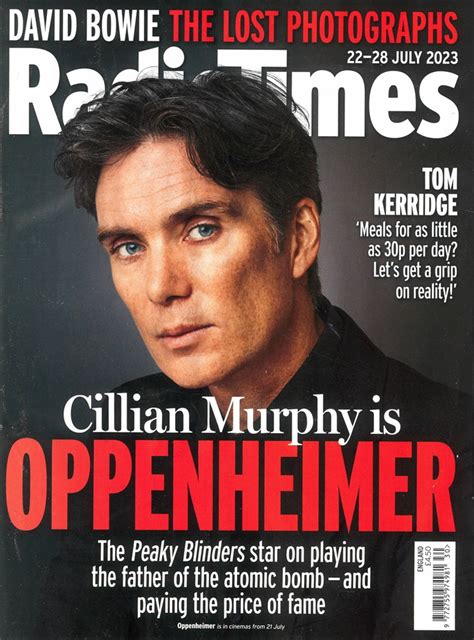 Radio Times Magazine 22072023 Cillian Murphy Oppenheimer