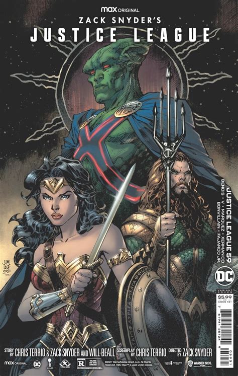 Variant Covers For Justice League 59 Inspired By Zack Snyders Justice League Dc