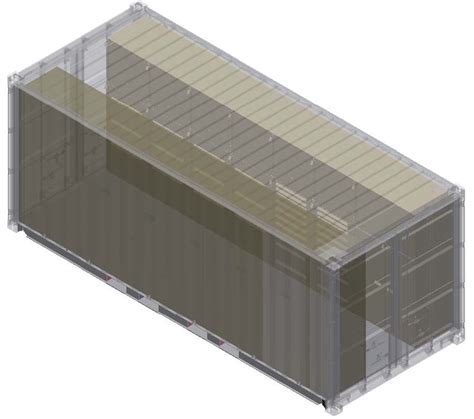 Sea Box 20 Foot Containers With Specialized Storage Features