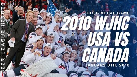 Canada Vs Usa Gold Medal Game 2010 World Juniors Full Game Hd