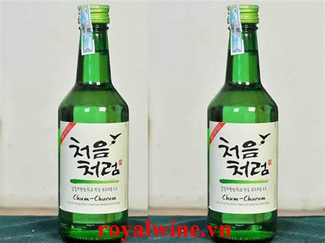 Rượu Soju Chum Churum Soju Original Nhập Khẩu Chính Hãng
