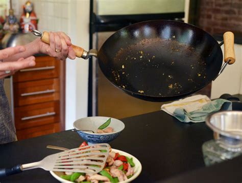 Rinse the wok until all food particles are removed. How to Clean a Carbon Steel Wok | Kitchn