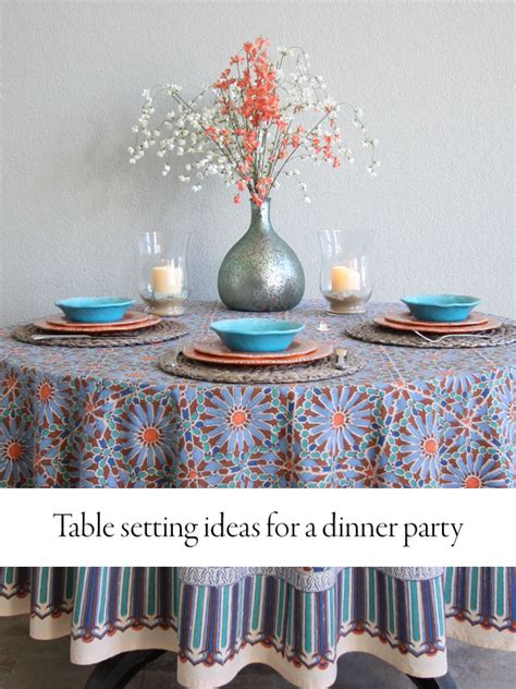 How To Set An Elegant Table For A Casual Dinner Party