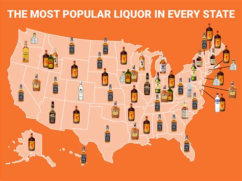 The Most Popular Liquor In Every State Business Insider