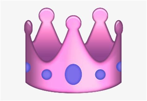 Download Iphone Crown Emoji Png Png And  Base