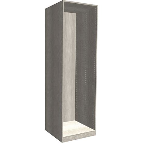 The harbour clarity range of bathroom furniture contains everything that you need to transform your bathroom from drab to fab. Form Darwin Modular Grey oak effect Tall Wardrobe cabinet ...