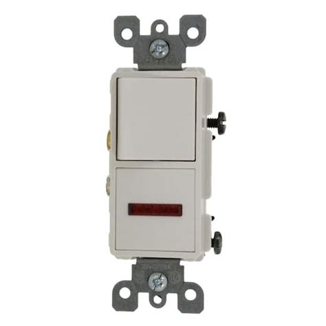 Leviton 5628 2w 20 Amp 120 Volt Decora Plus Rocker Pilot Light