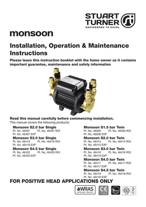 Installation Operation Maintenance Instructions Manualzz