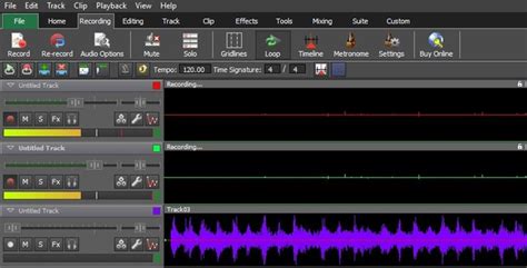 Mixpad Multi Track Audio Mixing Software Screenshots