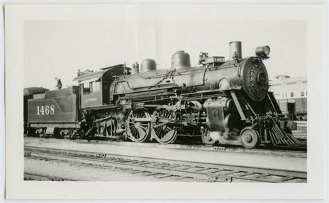 Atchison Topeka And Santa Fe Railway Companys Steam Locomotive 1468