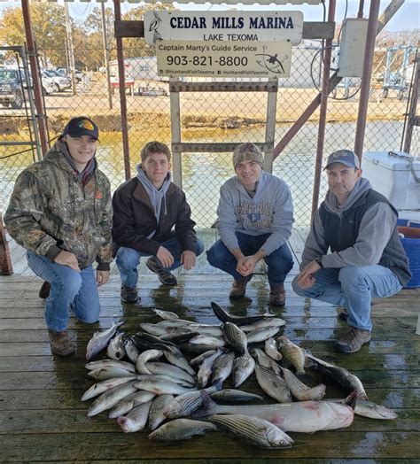 Texoma Guided Fishing Trips With Captain Marty S Guide Service