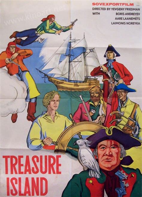 Treasure Island Russian 1sheet App 27x39 In From 1971