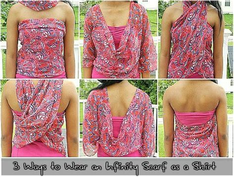 Dawn davis dawn davis is a freelance writer who specializes in celebrity and beauty news. 3 Ways to Wear an Infinity Scarf as a Shirt | Make It Or ...