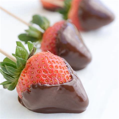 Chocolate Covered Strawberries Recipe Gourmet Food World